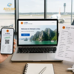 Preparing your Vietnam e visa 2026 and digital arrival card before landing